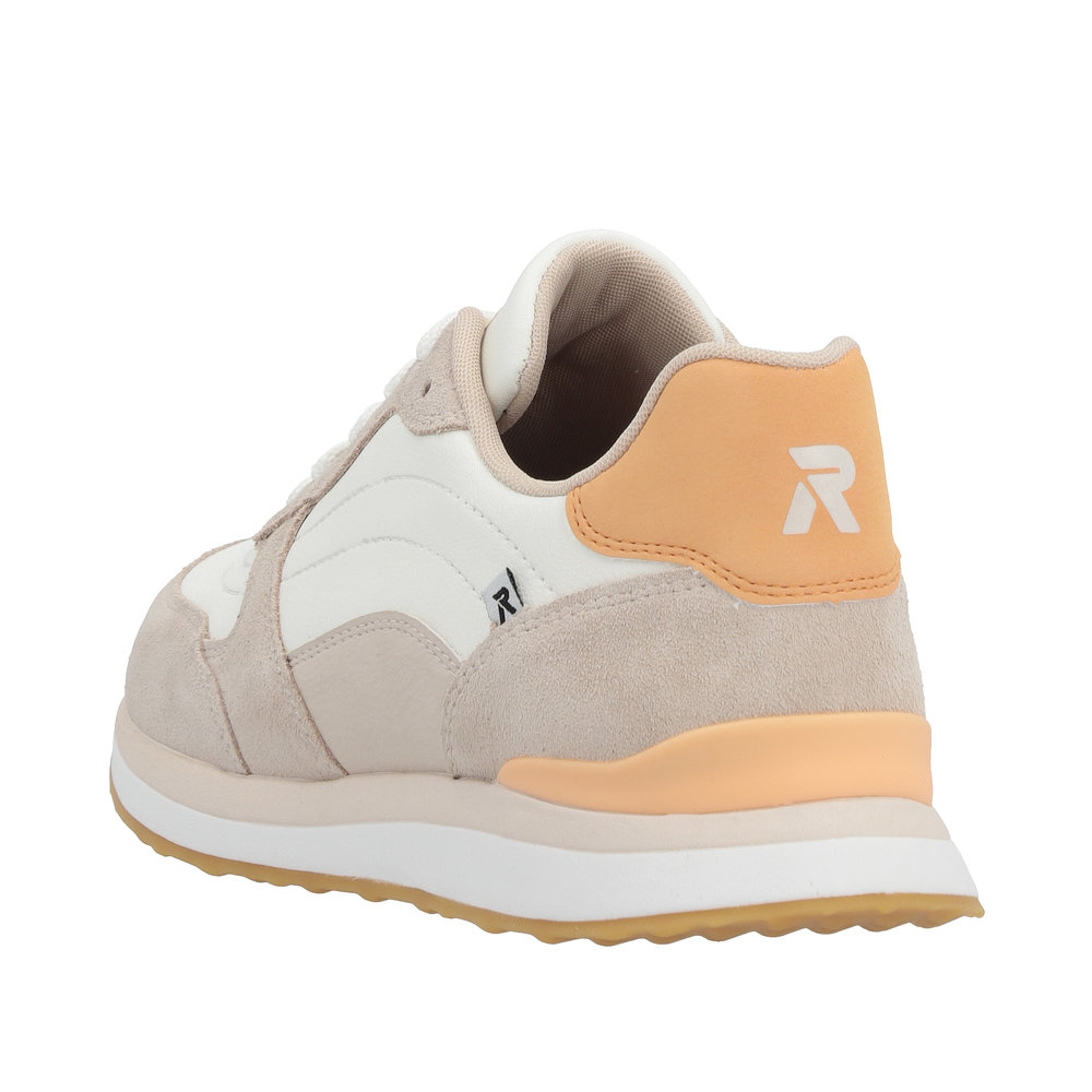 Rieker Sneaker - Beige / Apricot Leder