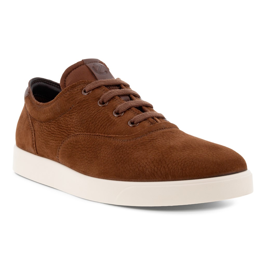 Ecco Street Lite - Brown suede leather