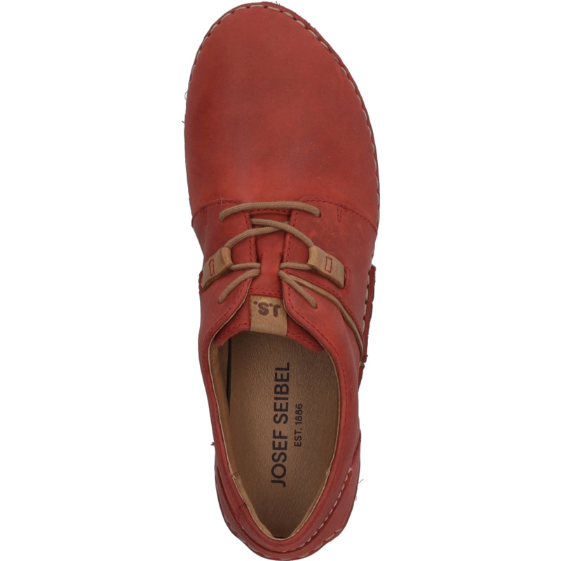 Fergey 91 - Red smooth leather