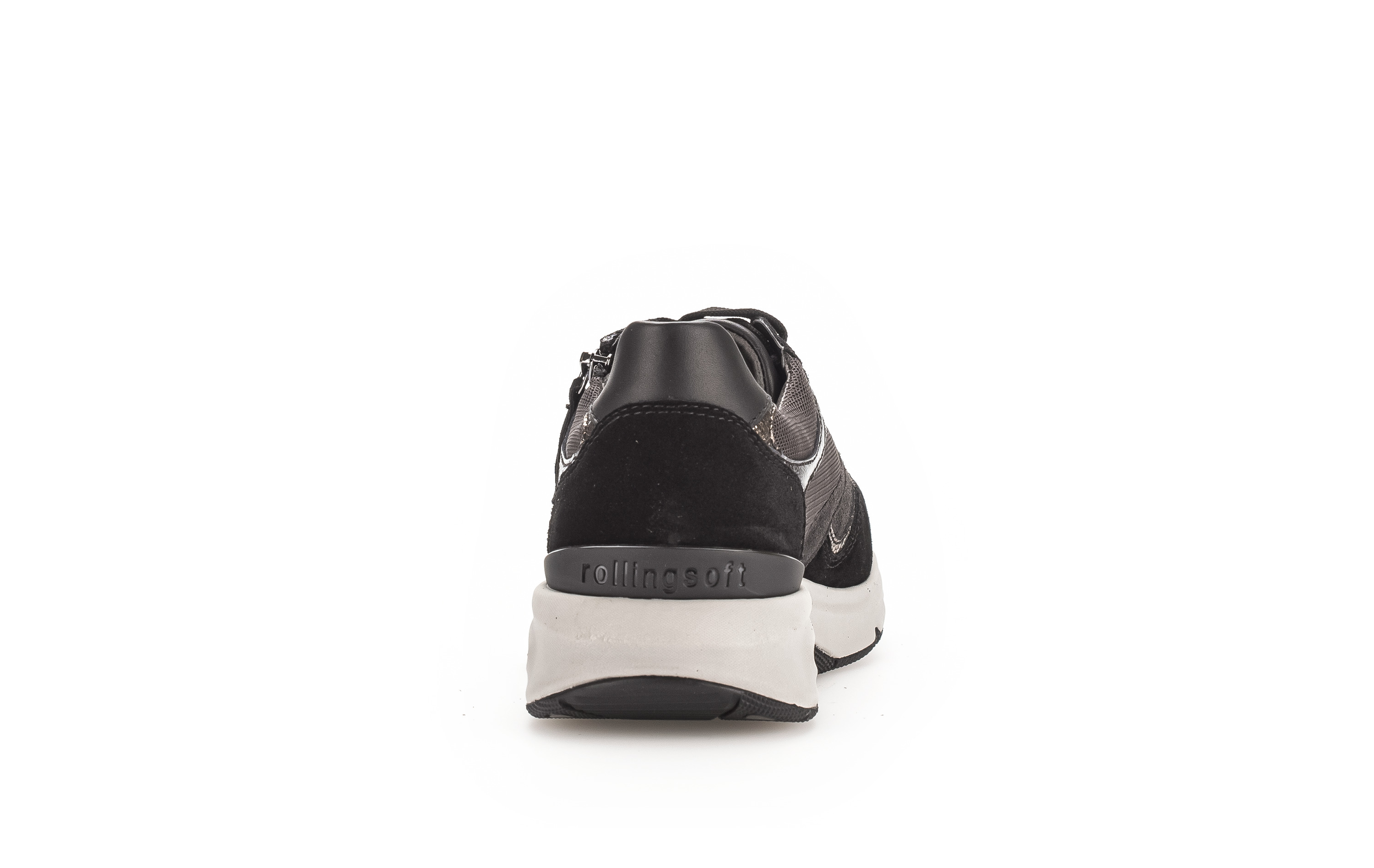 Gabor Shoes Sneaker Low - Dunkelgrau Leder/Synthetik