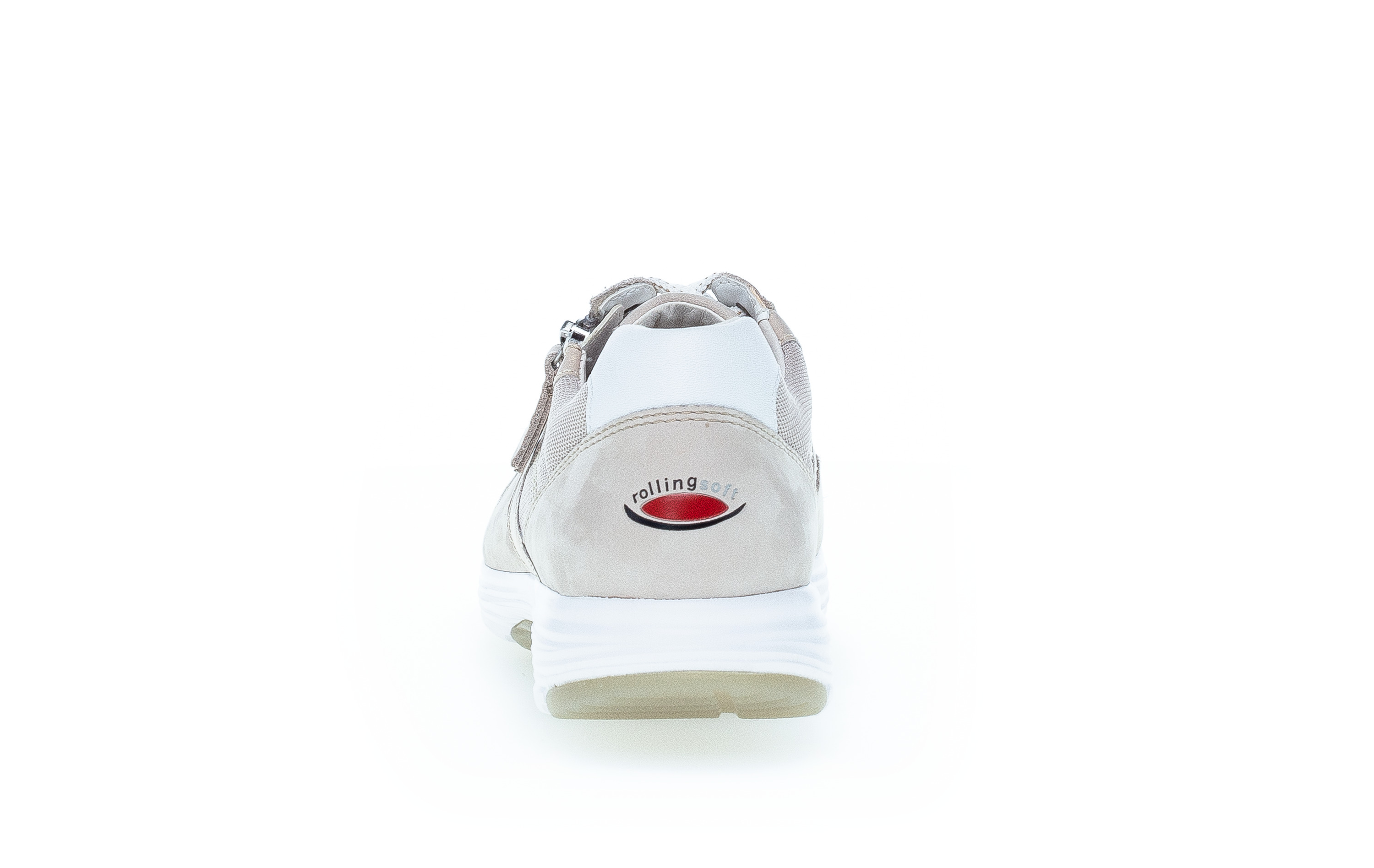 Gabor Comfort Sneaker - Beige Leder/Synthetik