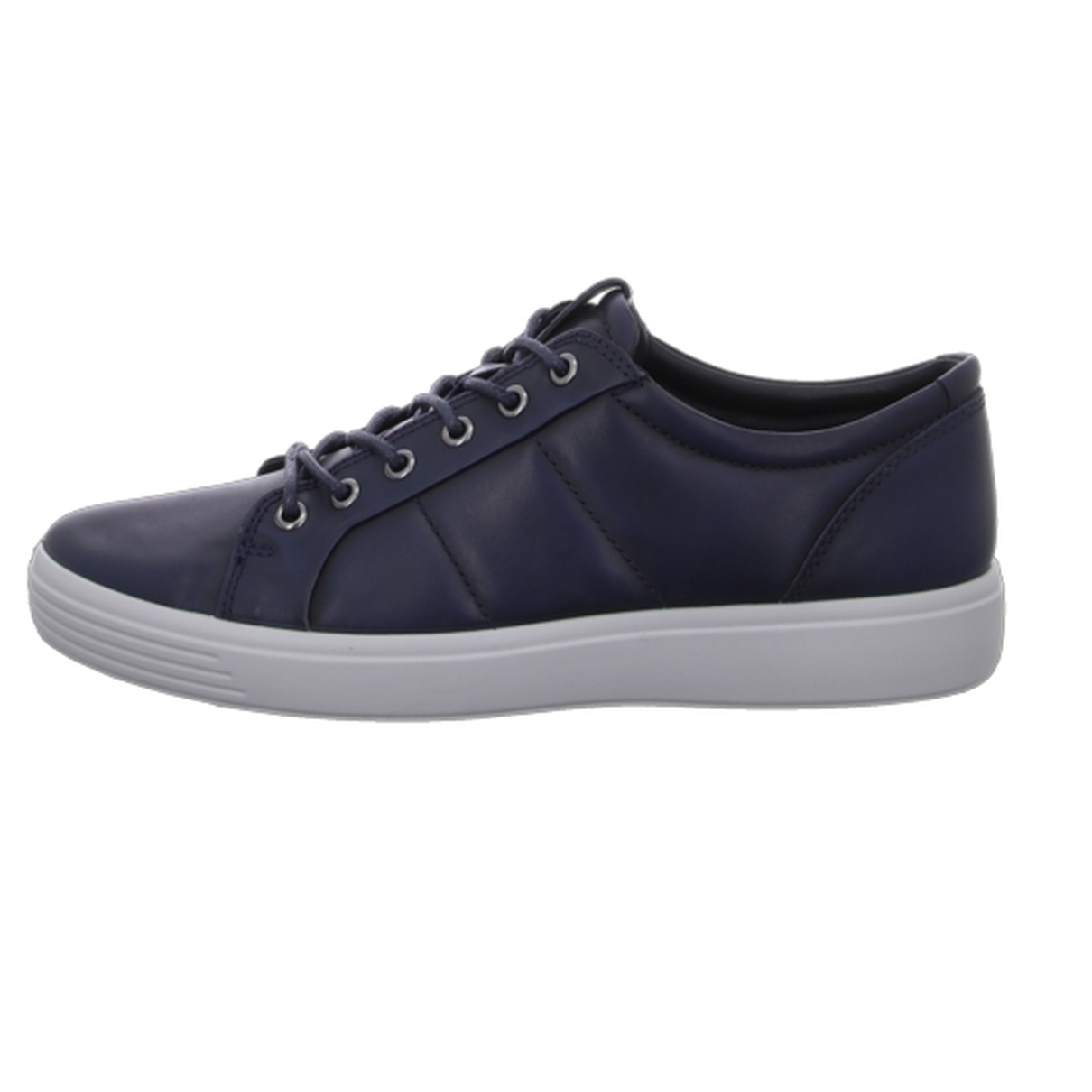 Ecco Soft 7 - Blue smooth leather