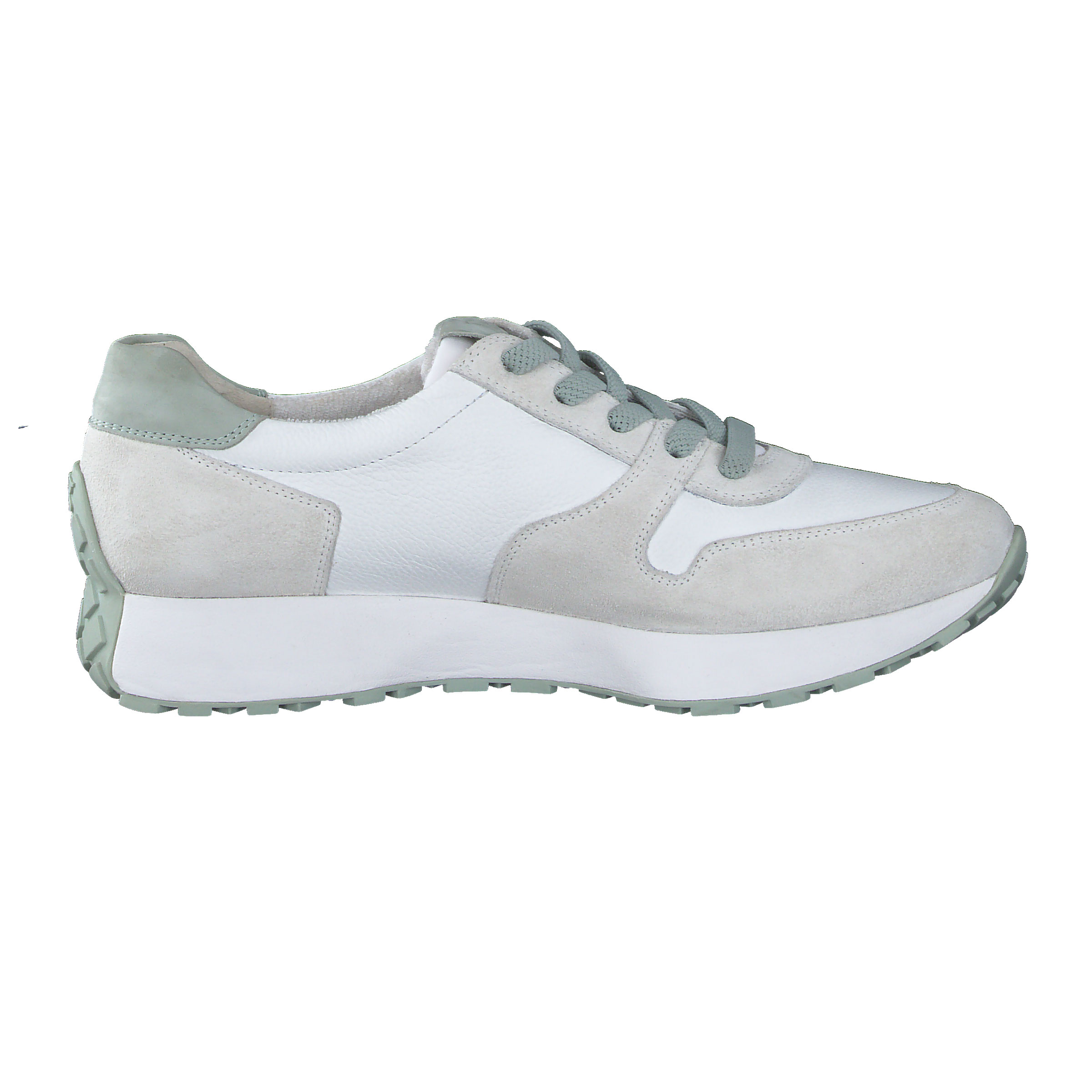 Paul Green Sneaker - Weiß / Mint Leder