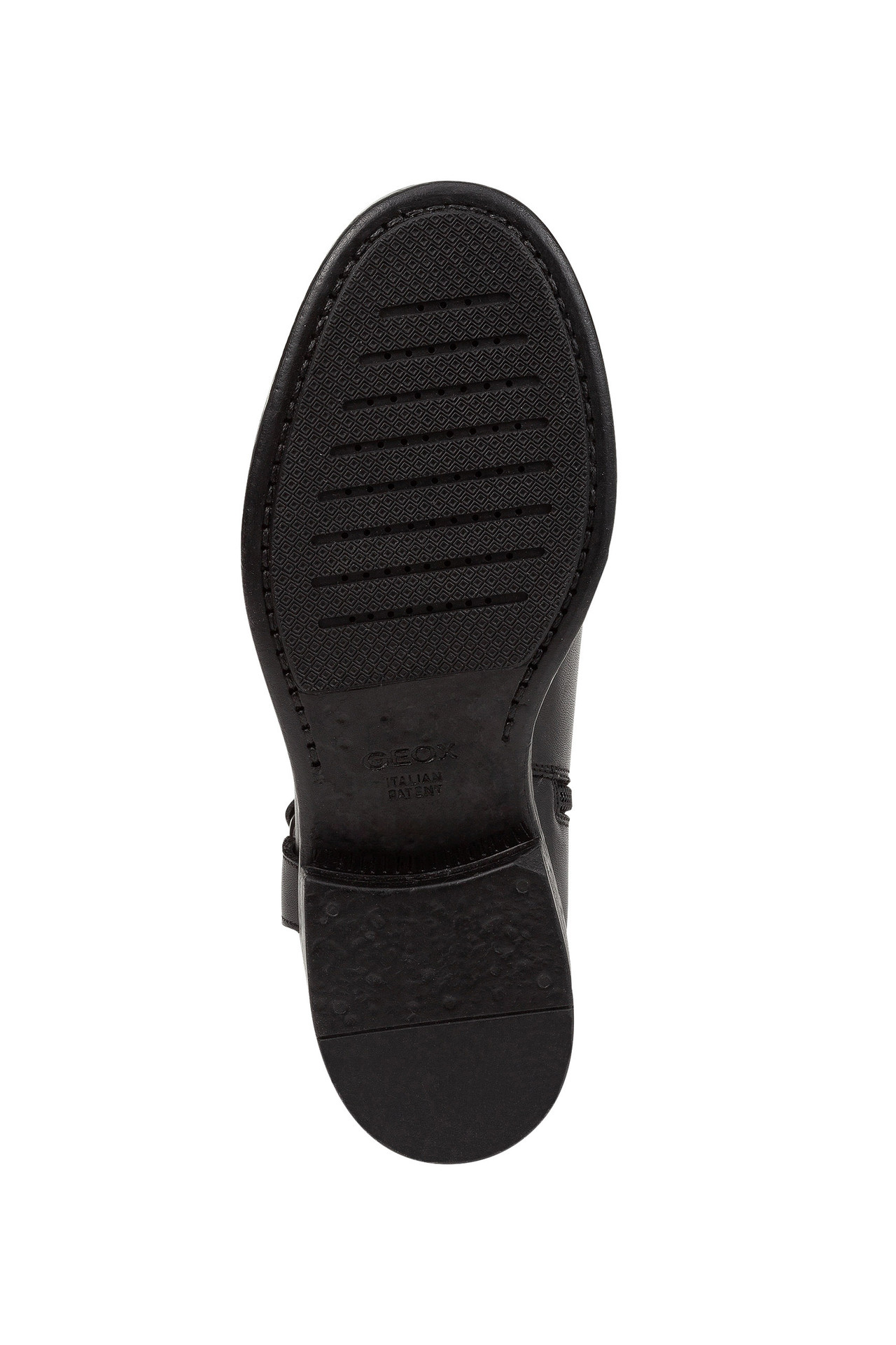 GEOX Catria - Black smooth leather