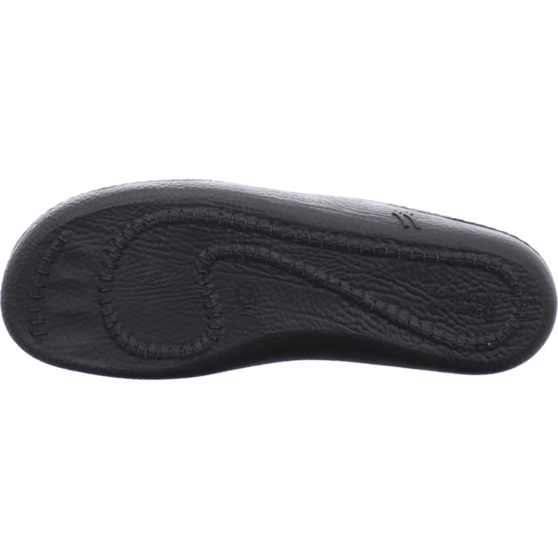 Monaco 202 - Black smooth leather