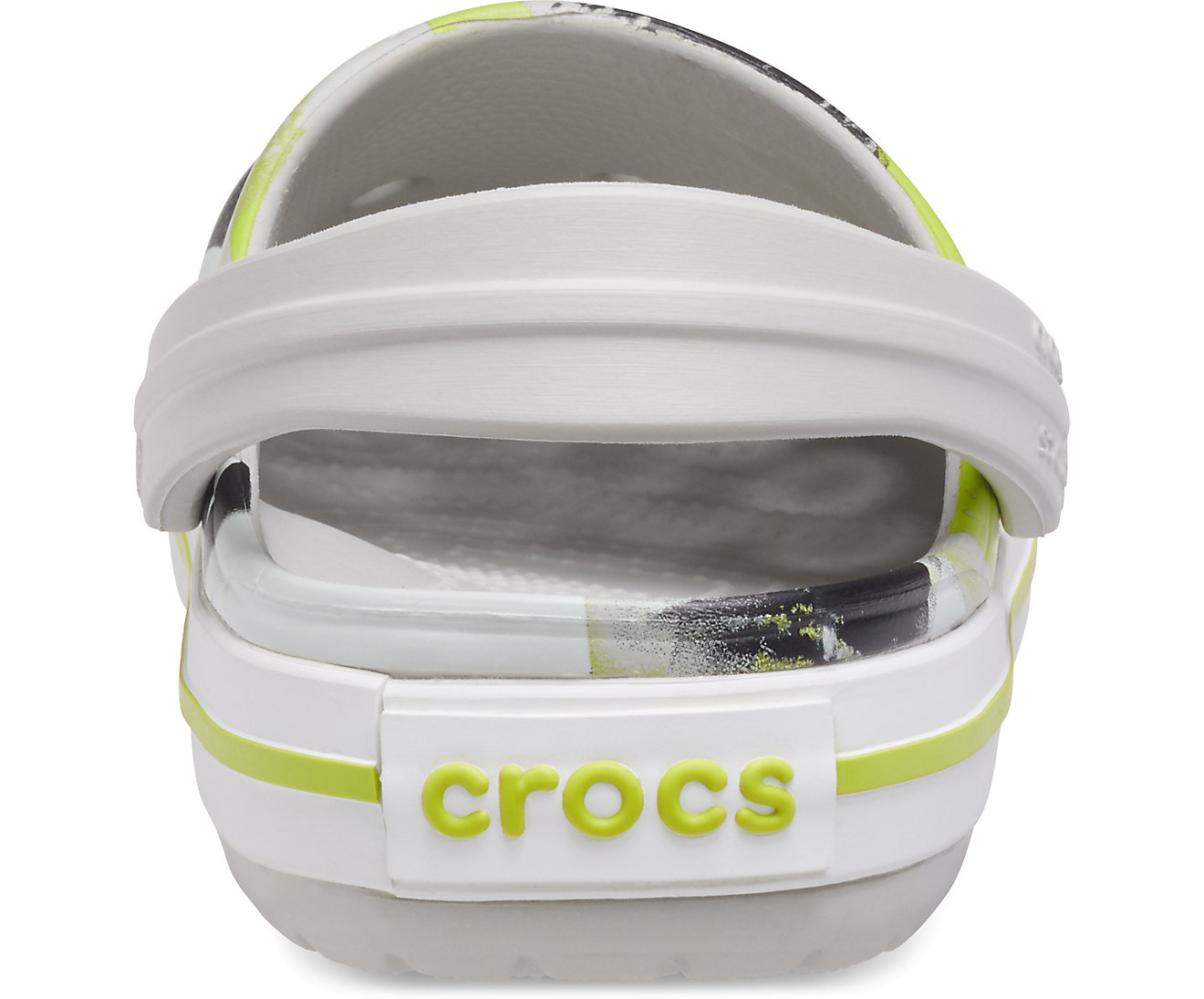 crocs Crocband Ombreblock Clog Kids Pearl White Croslite