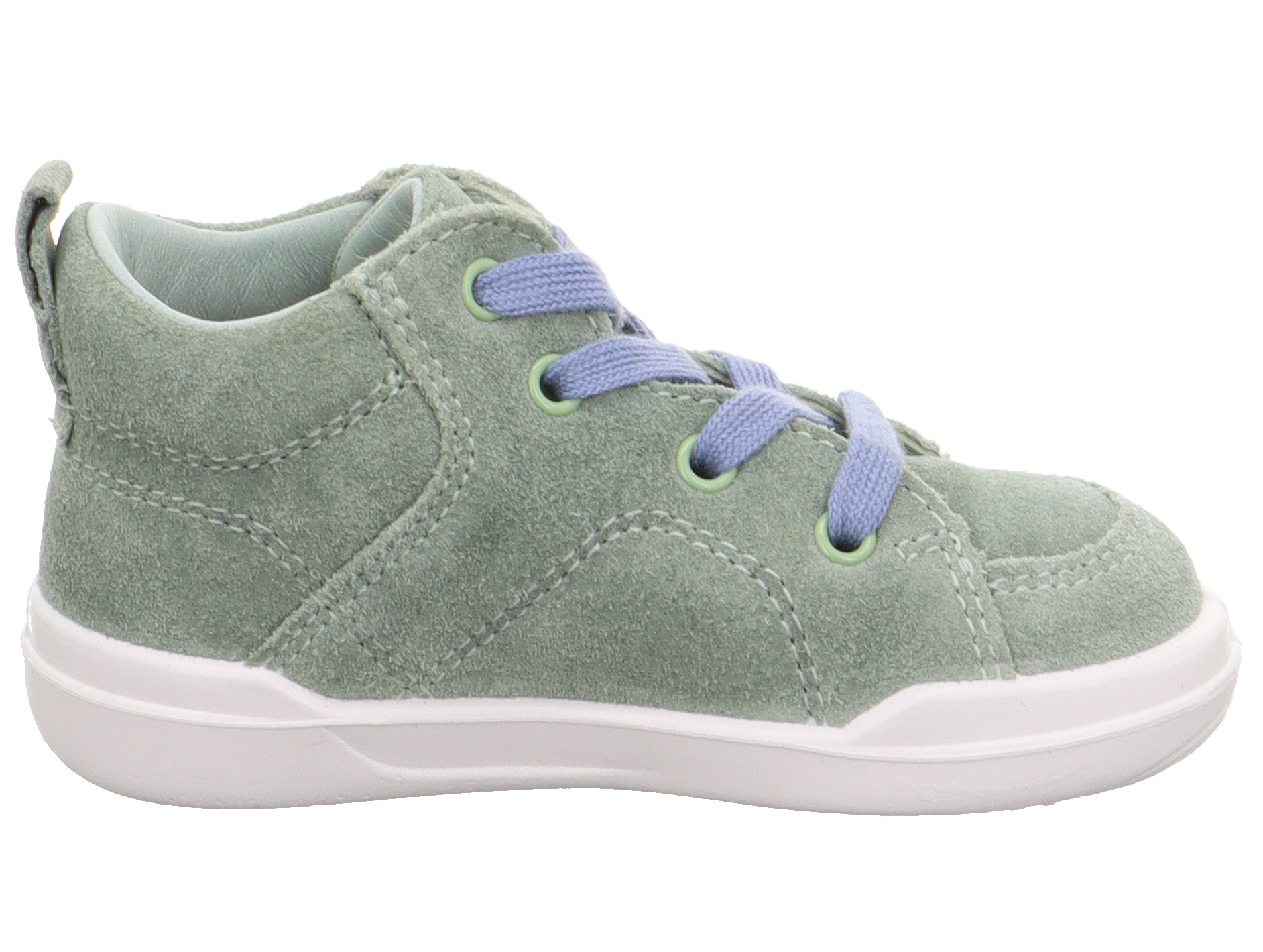 Superfree - Light green / Blue Leather
