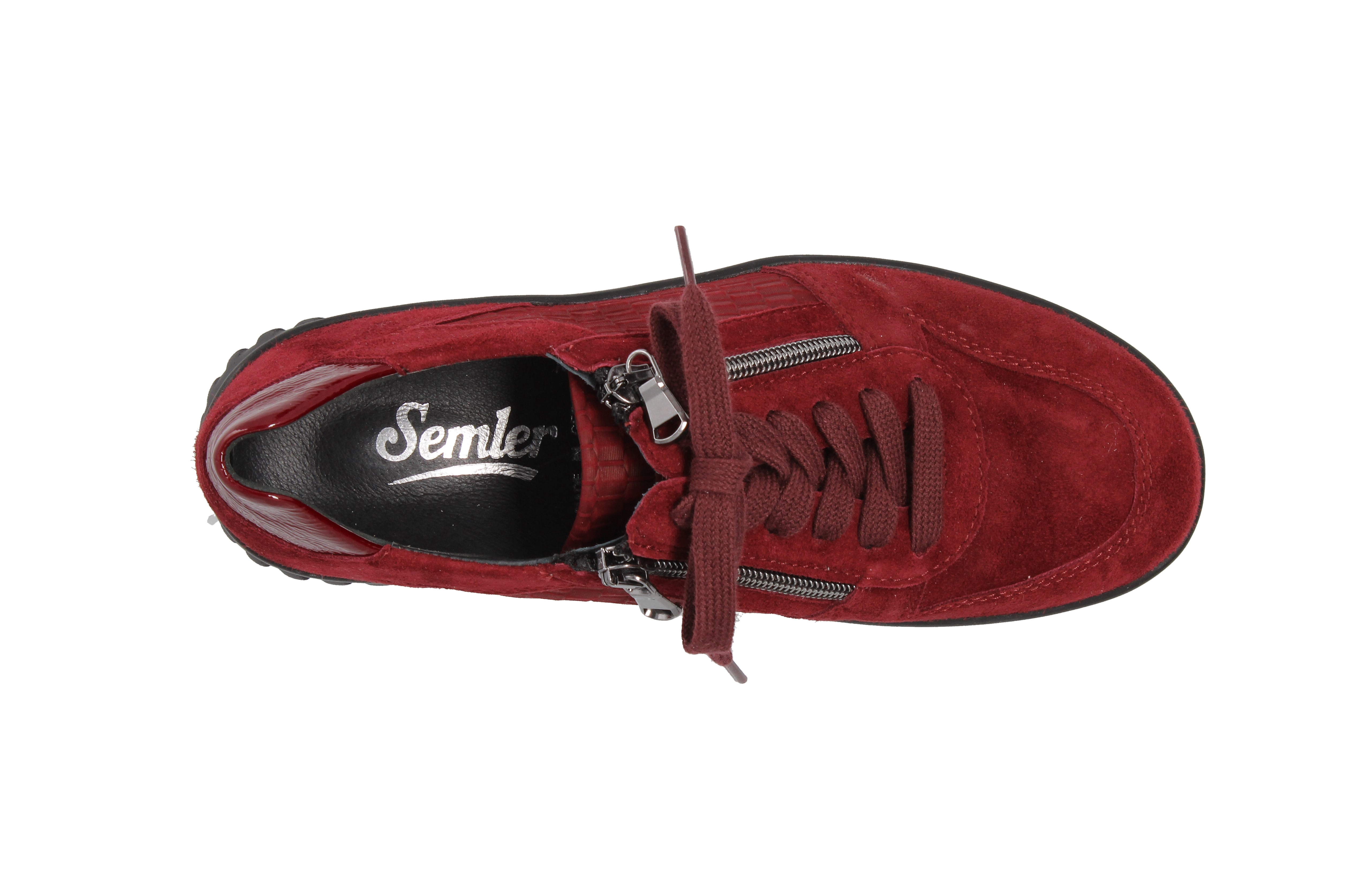 Semler Lena - Red Nubuck leather