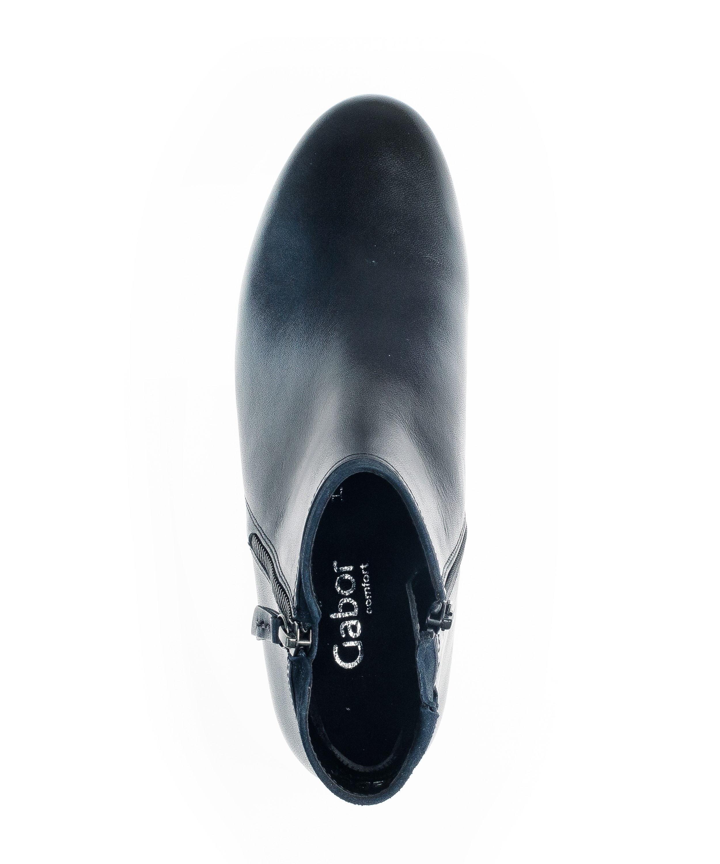 Gabor Shoes Stiefelette - Blau Glattleder