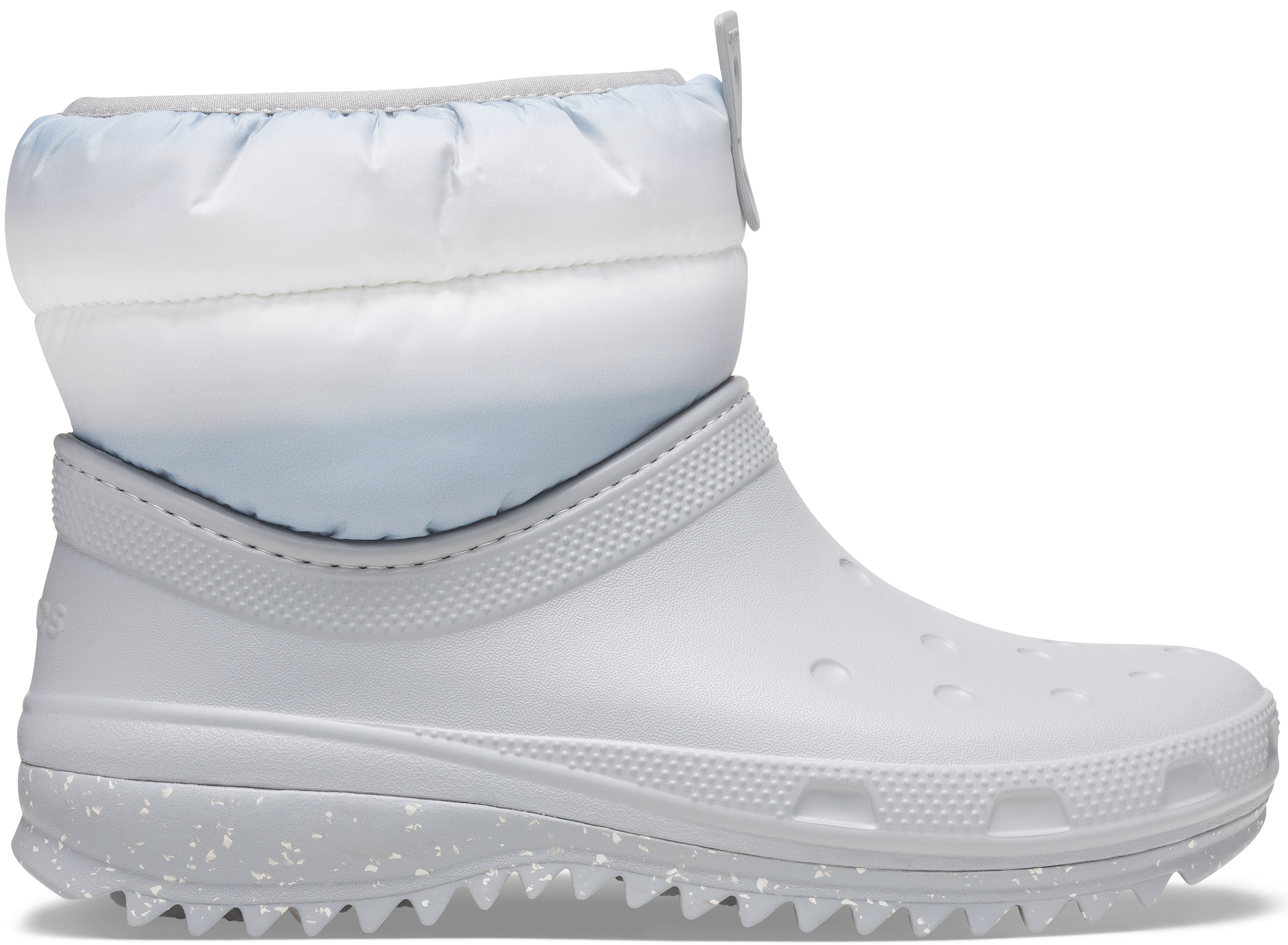 crocs Classic Neo Puff Shorty Boot Women Light grey / White Croslite