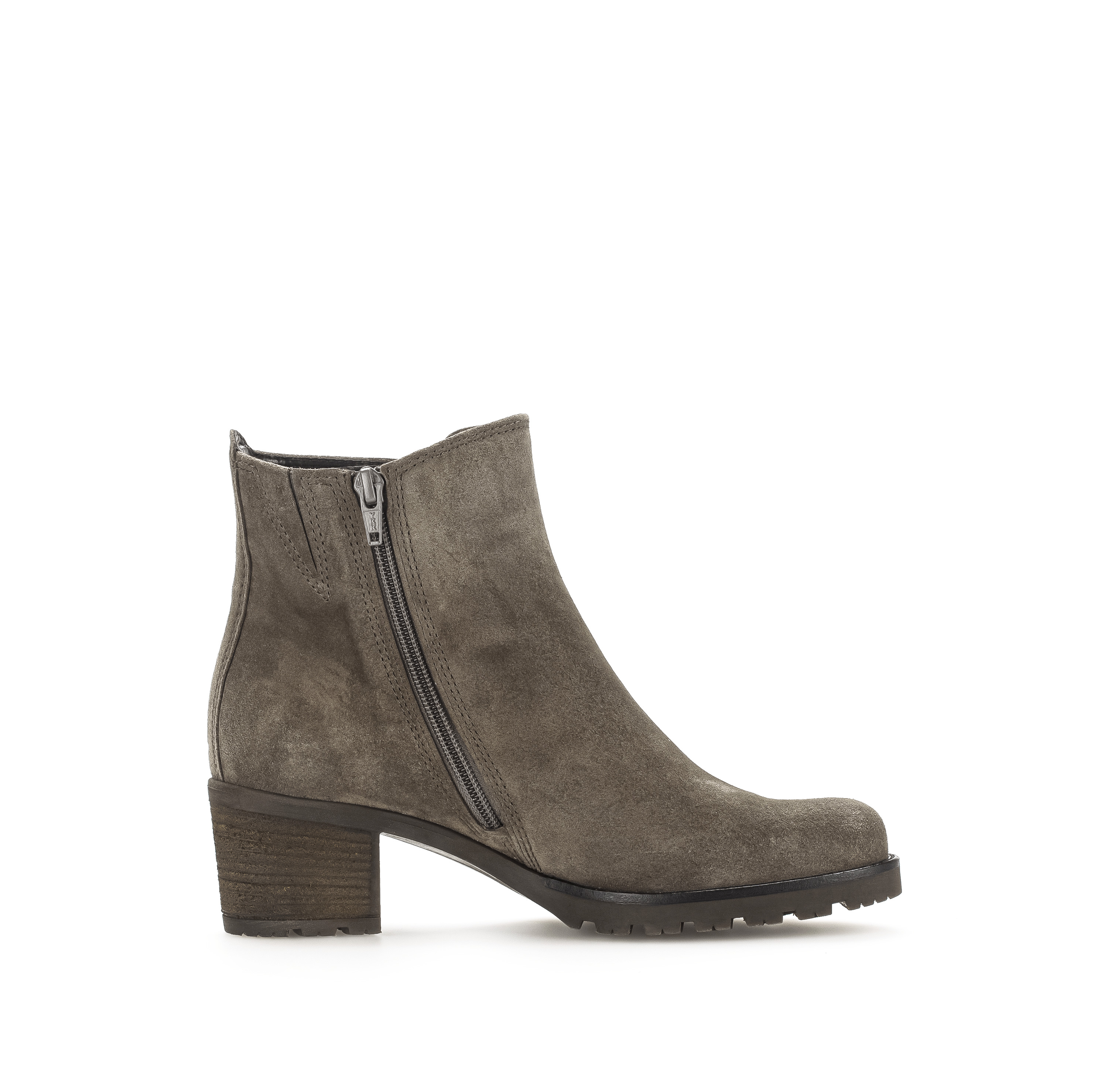 Gabor Shoes Stiefelette - Grau Leder