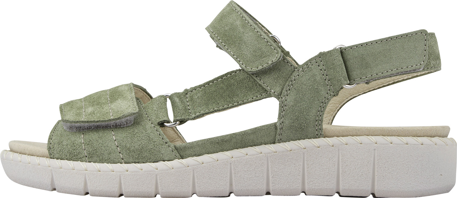 Lotta - Green suede leather