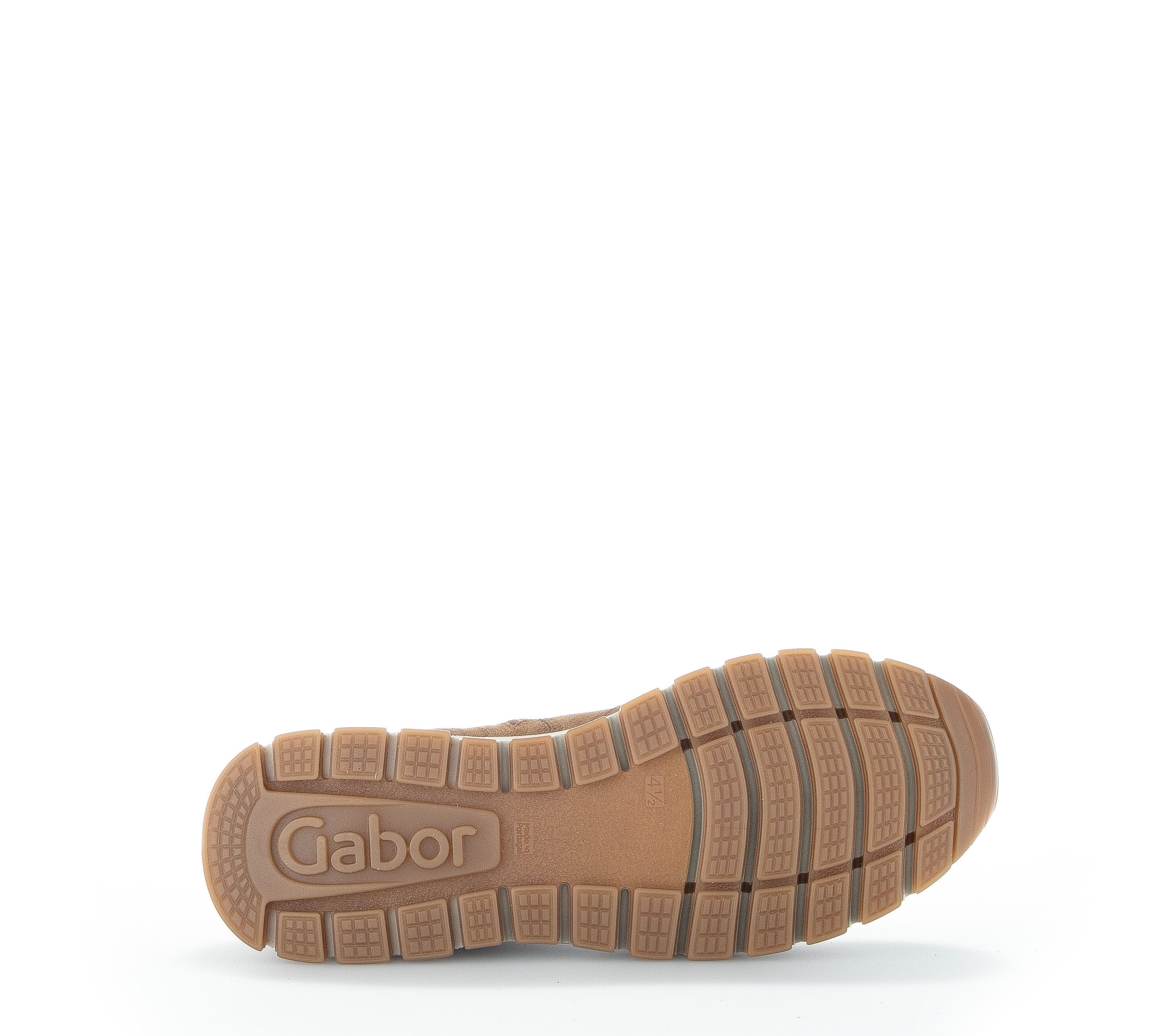 Gabor Shoes Schnürstiefelette - Braun Veloursleder