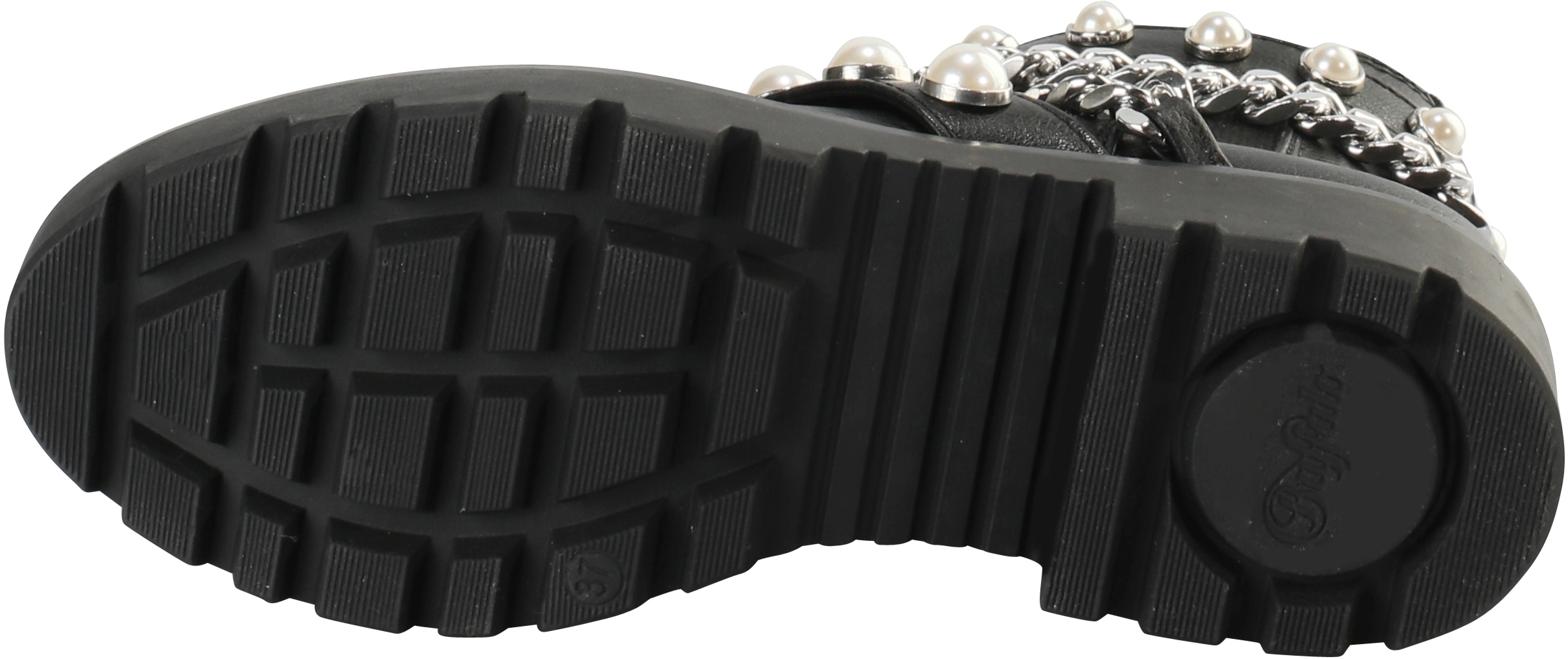 Wave Pearl Chelsea Boot - Vegan Nappa - Black Imitation leather