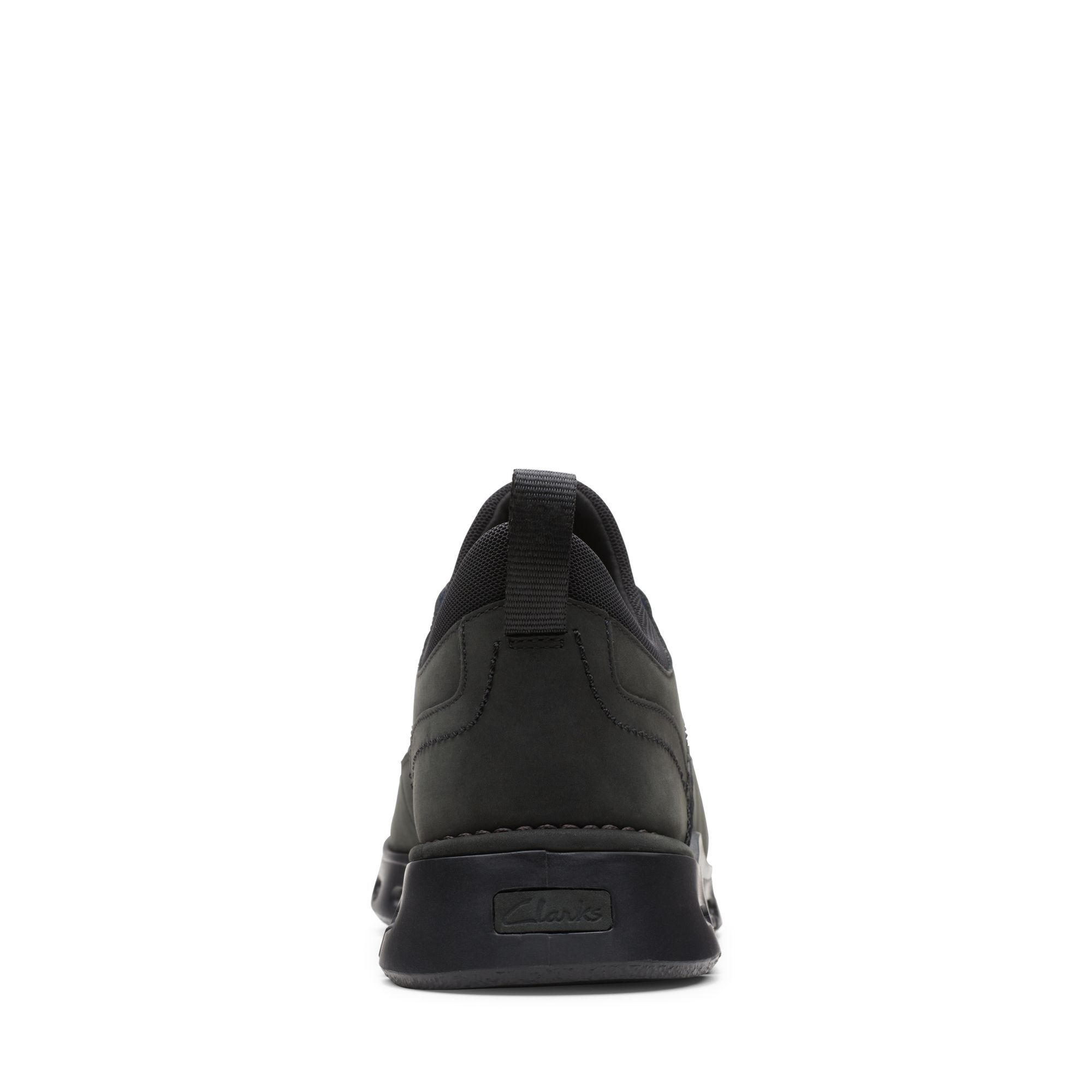 Clarks Nature X Two - Black Nubuck leather