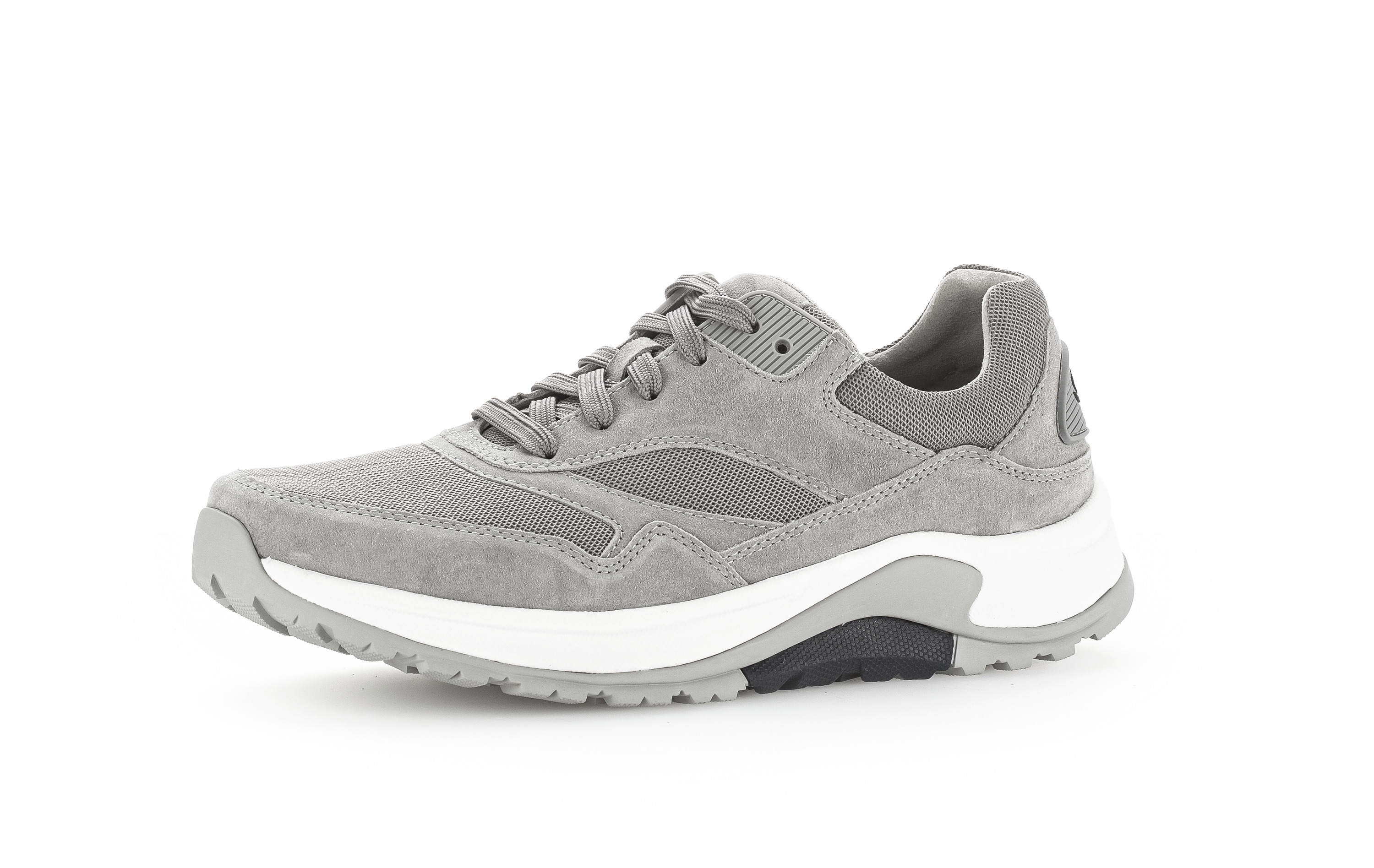Sneaker - Grey Leather/Textile