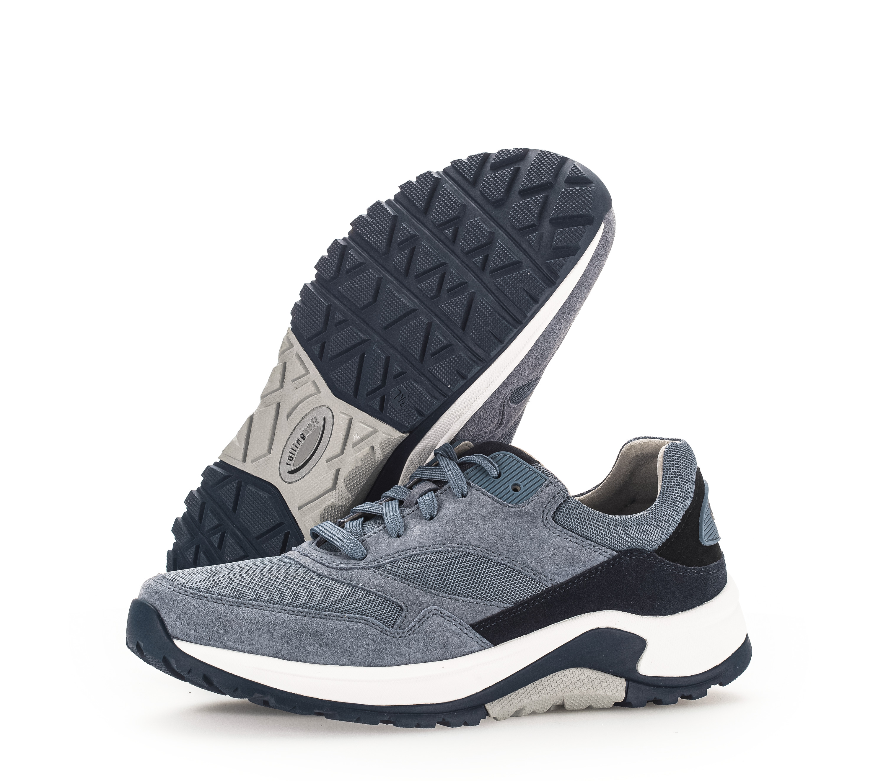 Gabor Shoes Sneaker - Nautic / Marine / Schwarz Leder/Textil