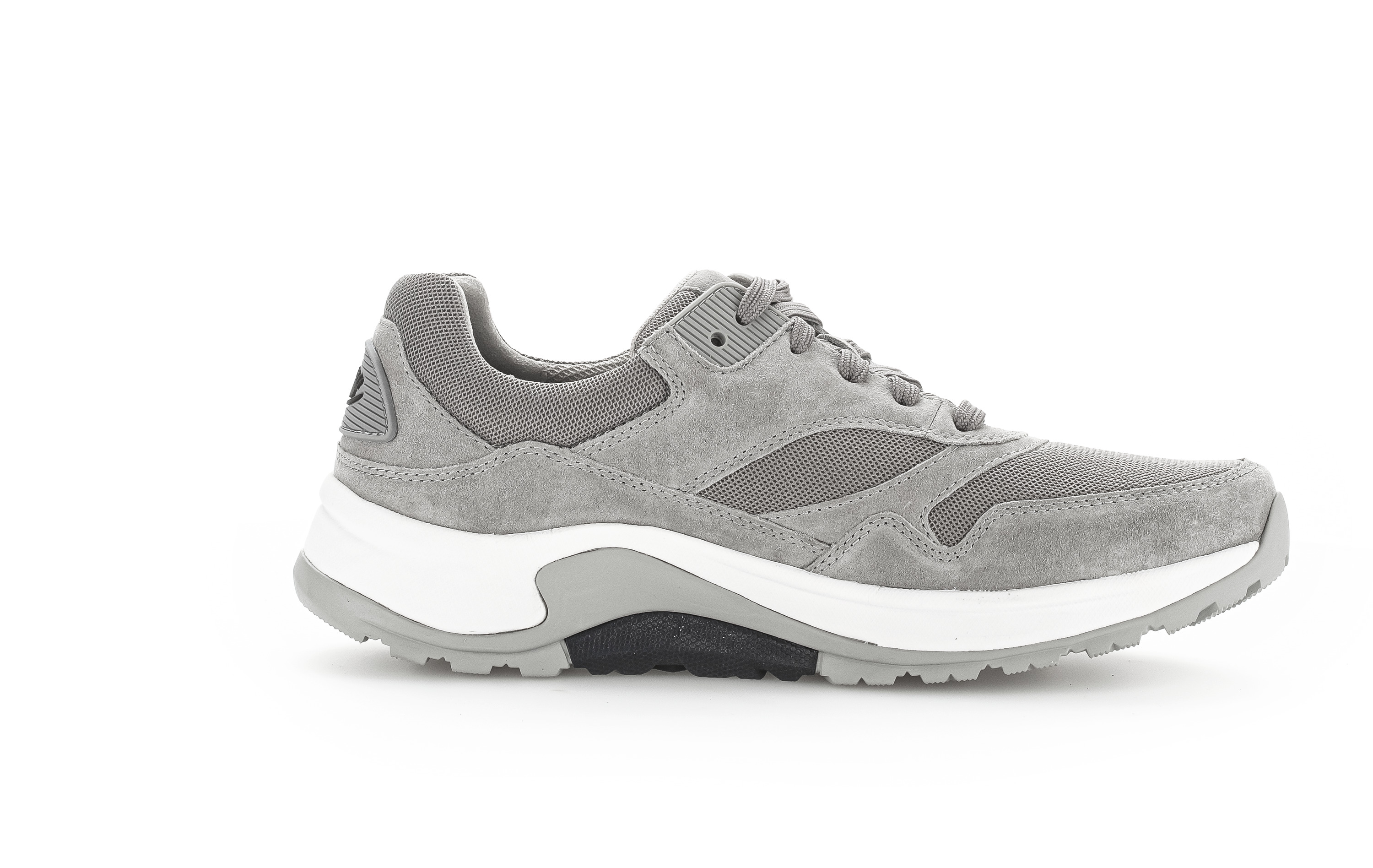 Sneaker - Grey Leather/Textile