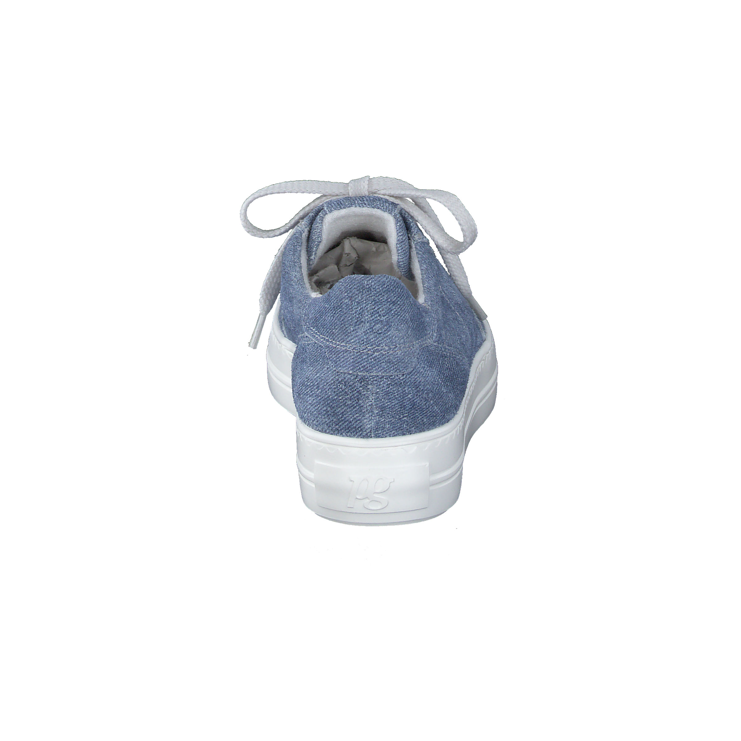 Paul Green Super Soft Pauls Sneaker - Blau Glattleder