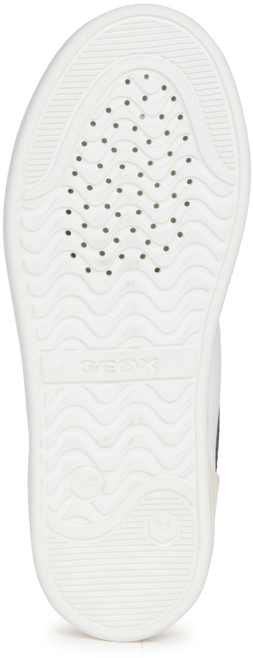 GEOX Djrock D - White / Navy Leather