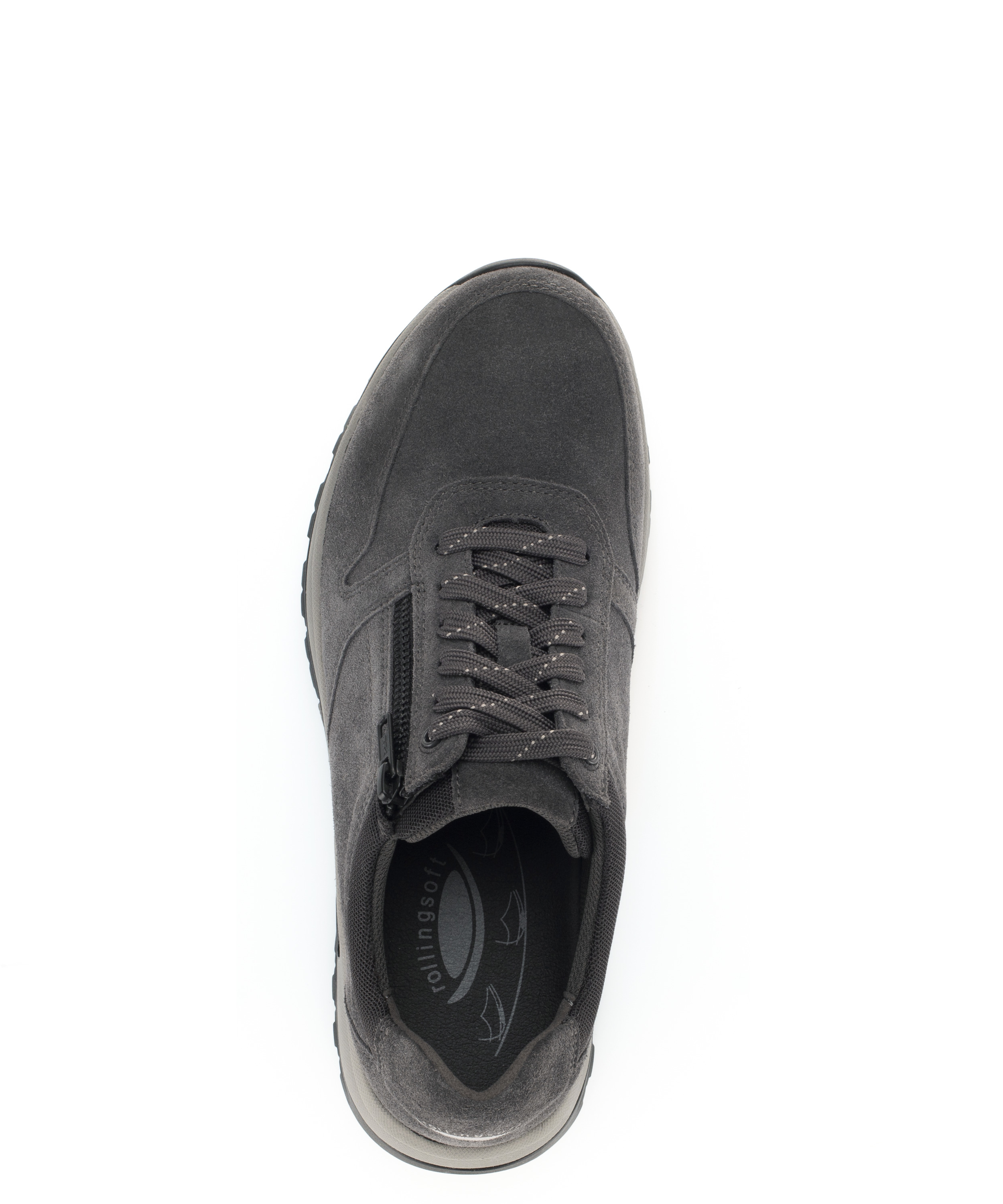Pius Gabor Sneaker - Grey Leather/Textile