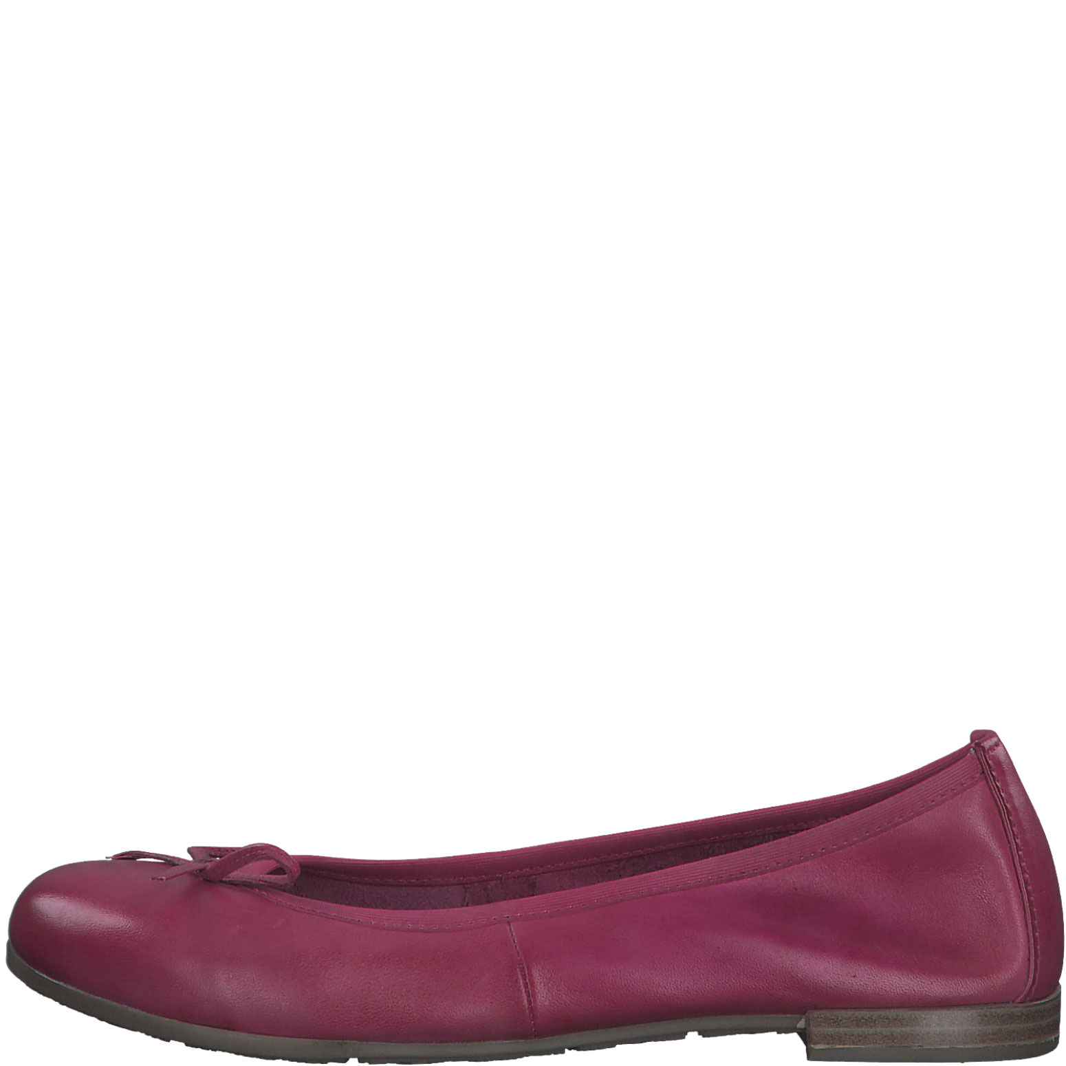 Marco Tozzi Ballerina - Pink smooth leather