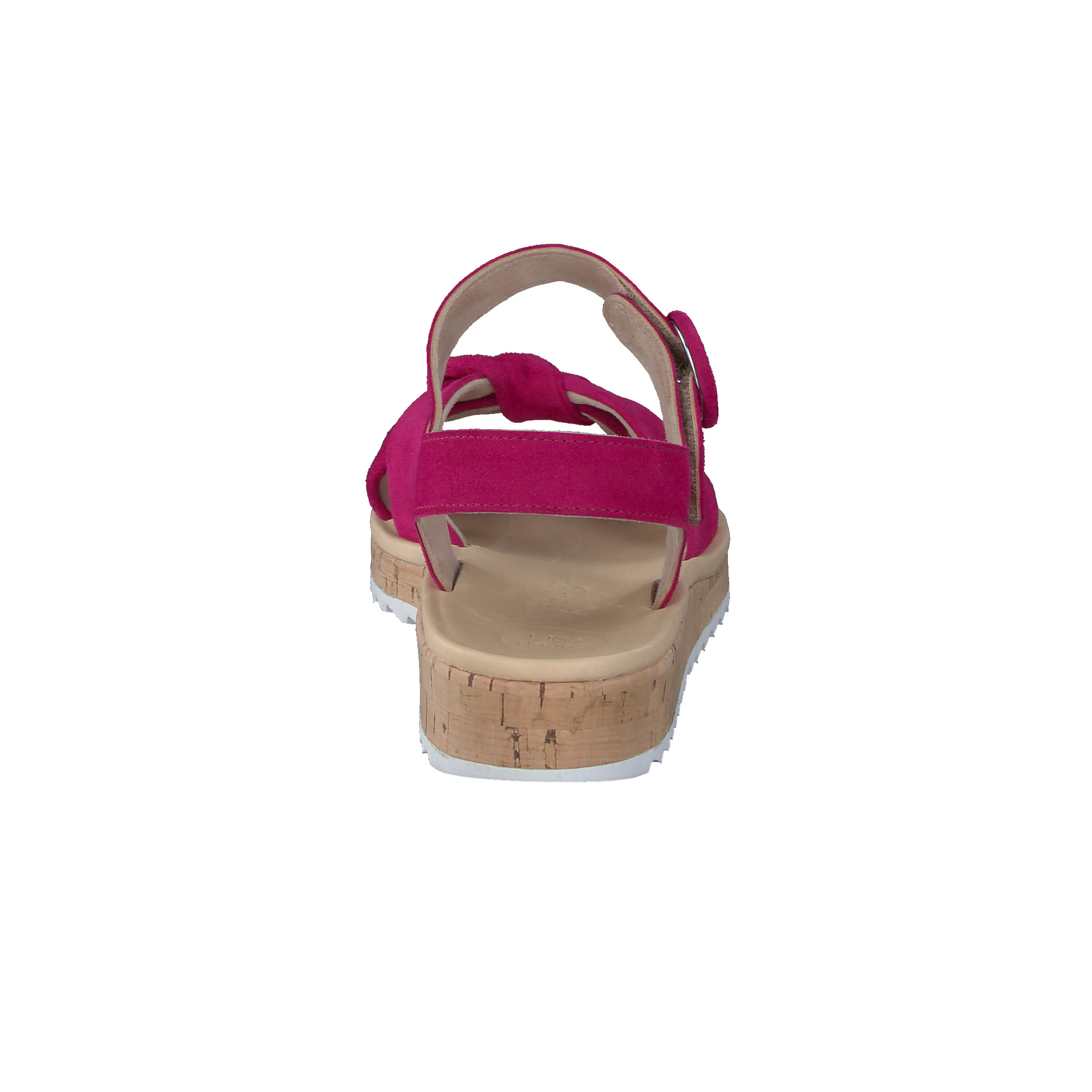 Sandalette - Pink suede leather