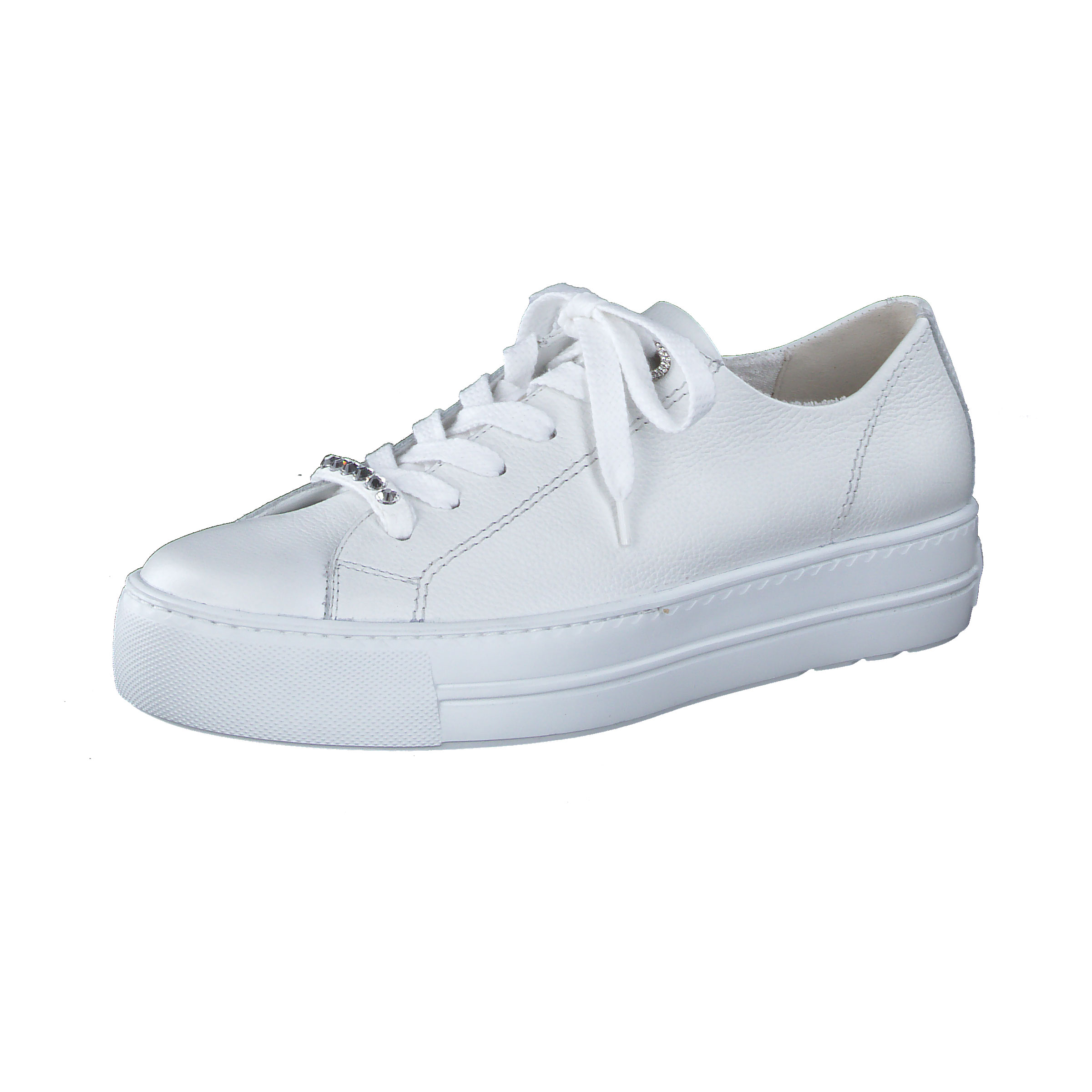 Super Soft Pauls Sneaker - Weiß Glattleder