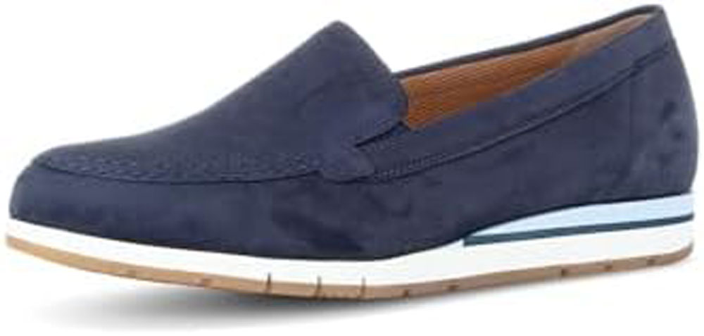 Gabor Shoes Mokassin - Blau Leder