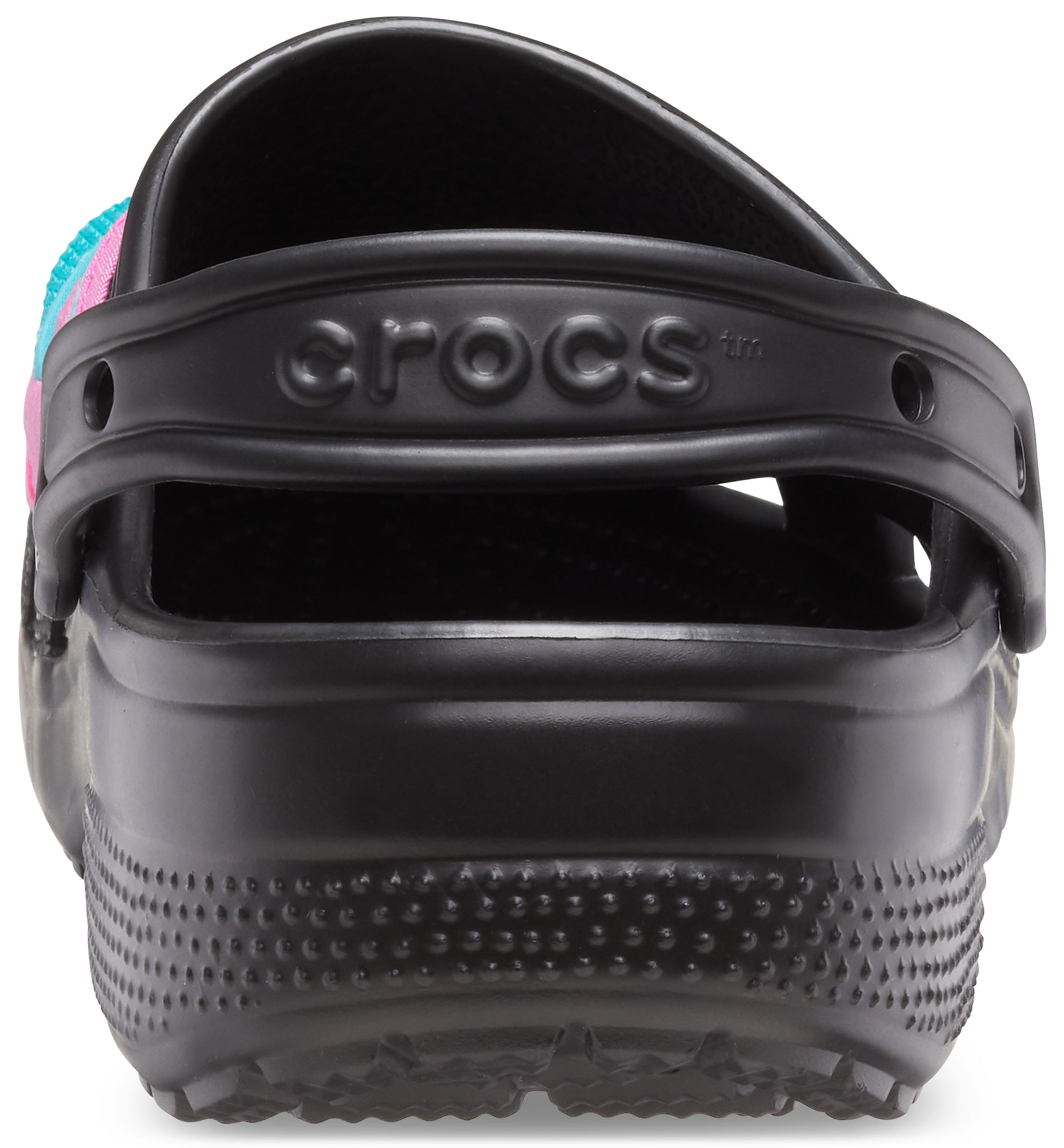 crocs Classic Venture Pack Clog Schwarz / Electric Pink Croslite