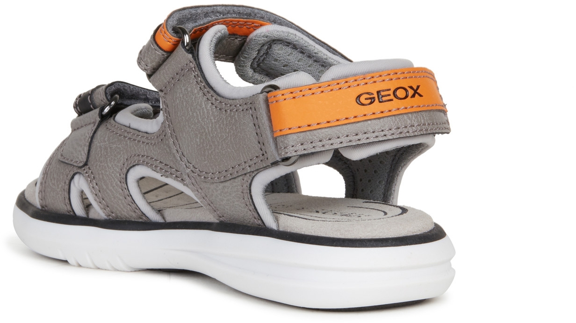 GEOX Maratea B - Grey / Orange Synthetics